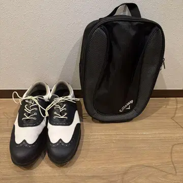 Callaway 골프화 네이비/화이트 슈즈 케이스 포함