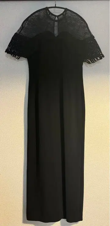 mame 25SS 레이스 원피스 블랙