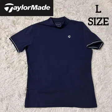 [ 새상품급 ] TAYLOR MADE 테일러메이드 하이넥 반팔 T셔츠 L