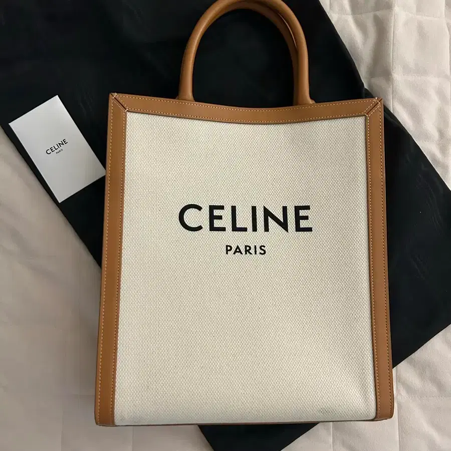 Seline Vertical Cabas Tote Bag