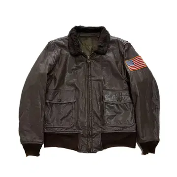 70s 미군 USN G-1 플라이트 자켓 42 상당 /40s 50s