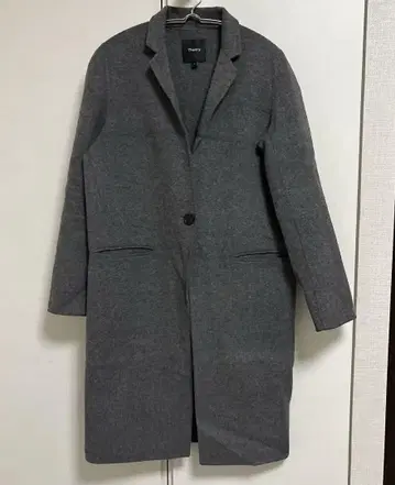 띠어리 캐시미어 혼방 체스터 코트