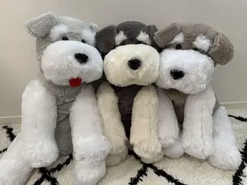 강아지 봉제 인형 3개 세트