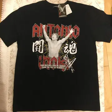 이노키 T셔츠 LL 블랙