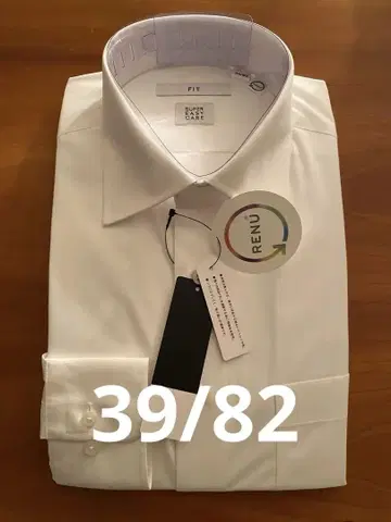 수트 스퀘어 와이셔츠 슈퍼 이지케어 핏 39/82