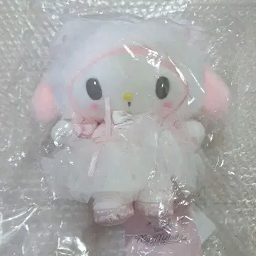 화이트 고양이 발레리나 디자인 시리즈 마이멜로디 봉제 인형