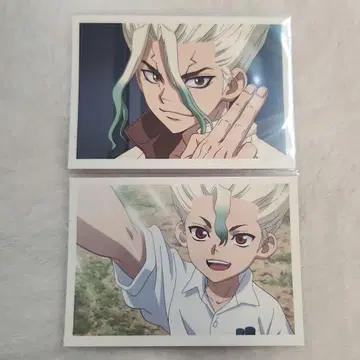 Dr.STONE 카페 특전 카드 이시가미 센쿠