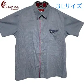 men's MAJUN 지하나하나오리 카리유시 의류 3L