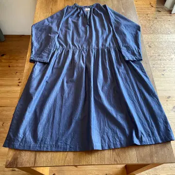 새상품급 GALLEGO DESPORTES 블루 셔츠 원피스 S