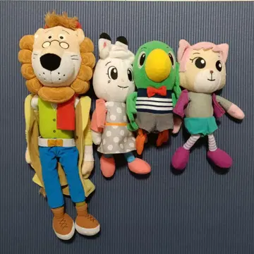 호비(시마지로) 친구 봉제 인형 4개 세트