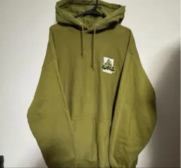 XLARGE 올리브 후드티