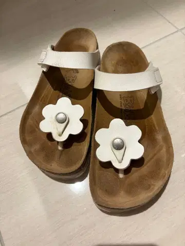 BIRKENSTOCK 빌켄 샌들 화이트 36/37