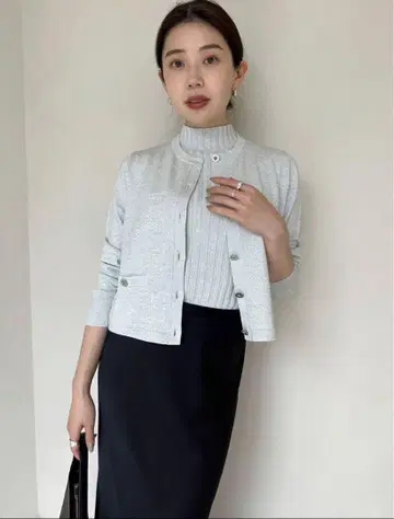 anuans 베이직 크루넥 가디건