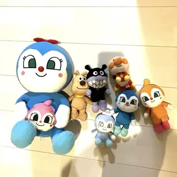 최종 가격 인하 호빵맨 봉제 인형 세트