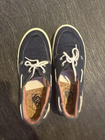 Vans 데님 스니커즈 네이비 25.5