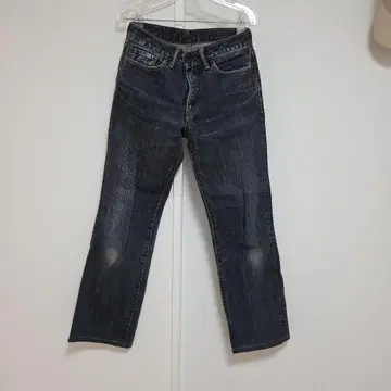 다크 블루 스트레이트 데님