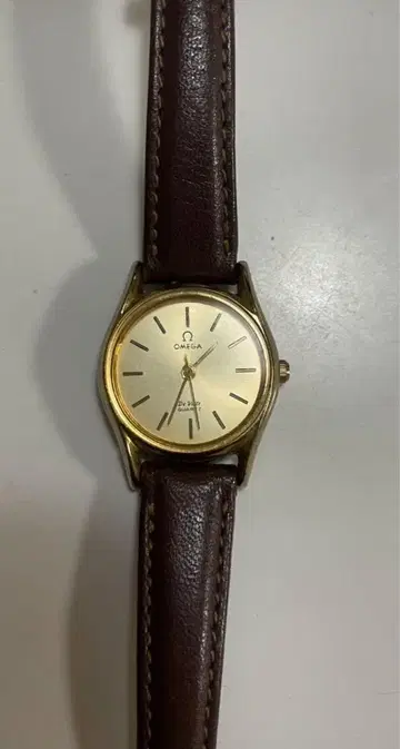 OMEGA De Ville 여성용 손목시계 골드