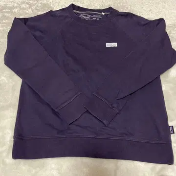 [ 새상품급 ] Patagonia 오가닉 코튼 M 퍼플 트레이닝복