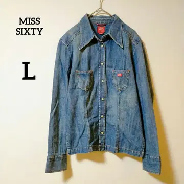 MISS SIXTY 미스식스티 데님 셔츠 L 사이즈 이탈리아제