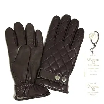 새상품 Gloves 그로브스 퀼팅 가죽 그로브
