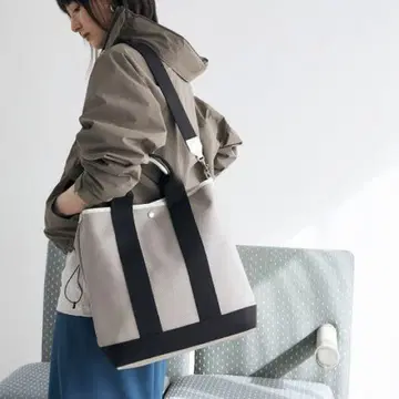 스코치 그레인 네오 가죽 세로형 A4 토트백 숄더 포함 L