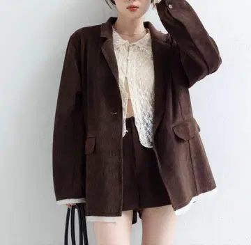 Kastane 코듀로이 오버 자켓