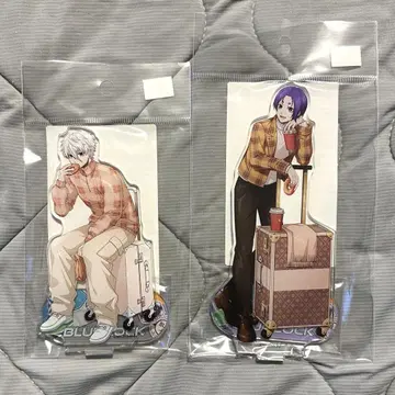블루 록 아크릴 스탠드 미카게 레오 & 나기 세이시로 여행