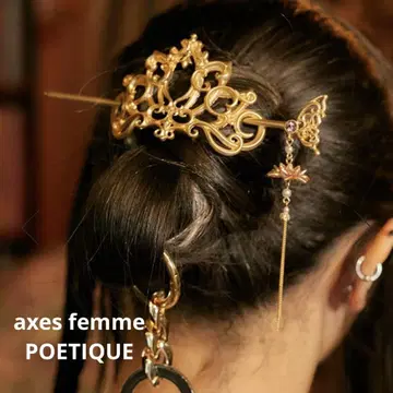 axes femme poetique 로터스 프레임 마지스트 골드