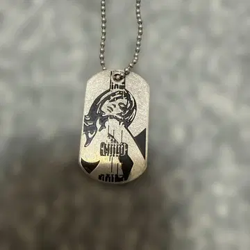 HYSTERIC GLAMOUR 도그 택 목걸이