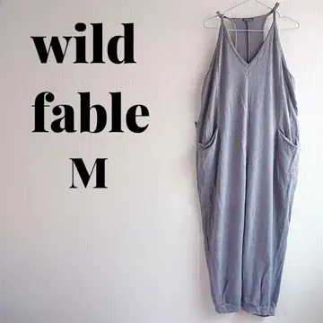 새상품급 wild fable 그레이 살로펫 올인원 M