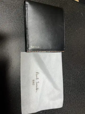 Paul Smith 이단 접이식 지갑 블랙