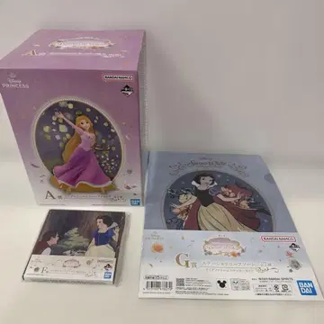 라푼젤 A상 피규어 & 백설공주 G상 F상 세트