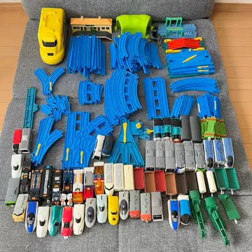 프라레일 레일 119개 차량 65대 역 터널 신호 등 묶음 판매