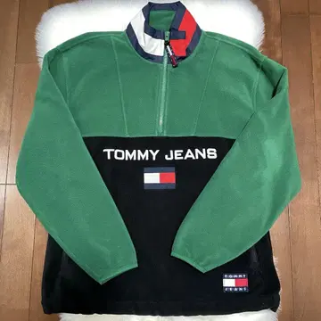 [ TOMMY JEANS ] 플리스 자켓
