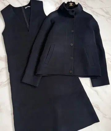 theory luxe 2023AW 네이비 셋업