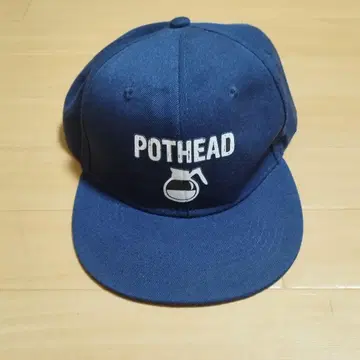 POTHEAD 야구 모자 네이비 L/XL