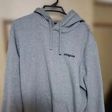 patagonia 그레이 후드티 L 사이즈