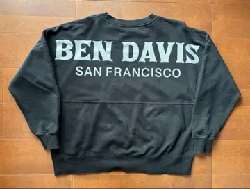 BEN DAVIS 트레이닝복 남성용 크루넥 와이드 맨투맨 L