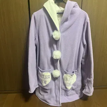 미올라뮤 Miauler Mew 라벤더 프리 스코트 후드 부착