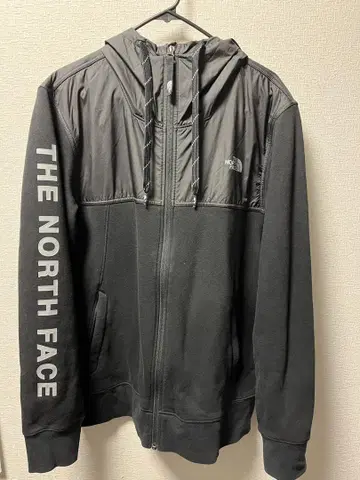 THE NORTH FACE 풀 집업 후드티 블랙