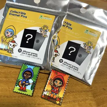 이탈리아관 에나멜 핑 2개 세트 만박