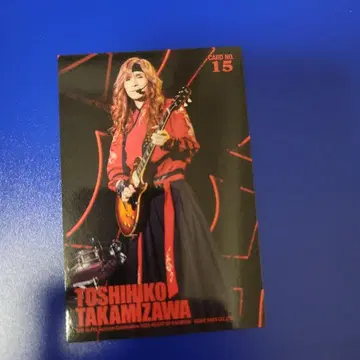 THE ALFEE 트레이딩 카드 15번 타카미자와 씨