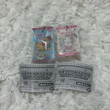 헬로키티 패키지 미니어처 컬렉션 2종