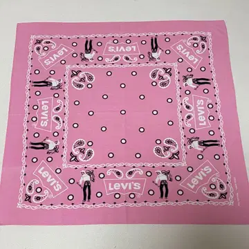 리바이스 LEVI'S 반다나 새들맨 빈티지 핑크 레어