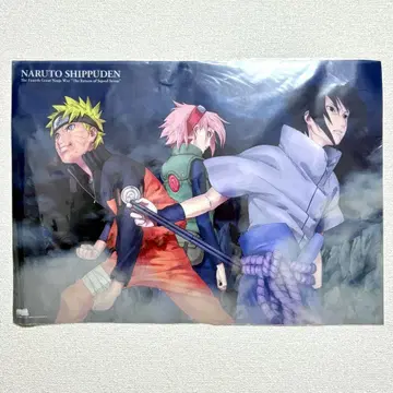 NARUTO 나루토 돌풍전 A2 클리어 포스터 JF17 제7반