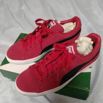 Puma 레드 블랙 스니커즈