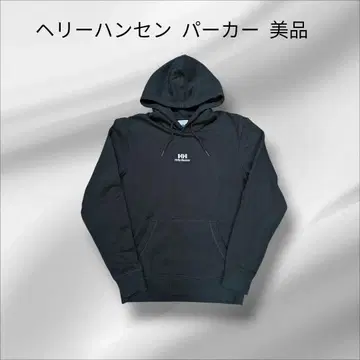 헬리한센 후드티 블랙 S