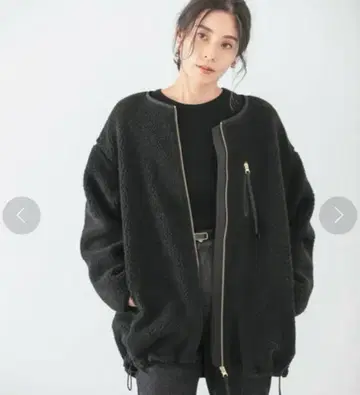 LEPSIM 파이핑 보아 자켓 FREE