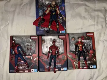 SHFiguarts 스파이더맨 소우 4체 세트