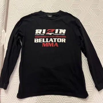 RIZIN BELLATOR 굿즈 롱T셔츠 RIZIN.40 긴팔